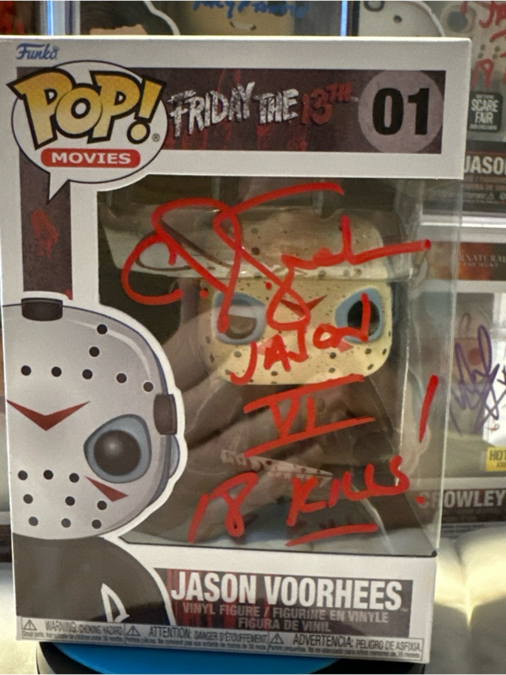 Funko Pop! Movies Jason Voorhees #01 - Blue and White